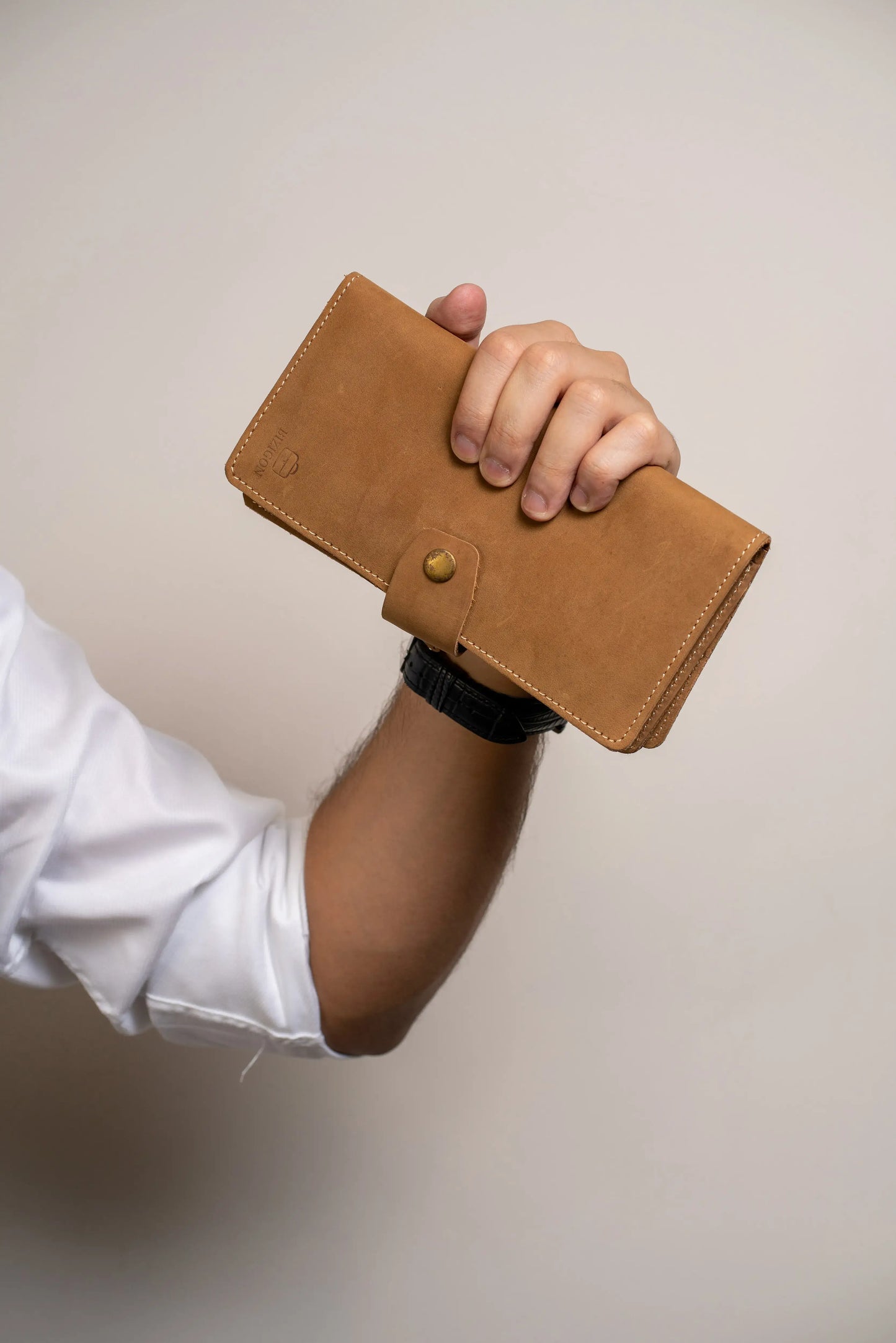 Vostoc Vintage Long Wallet - Coffee Brown