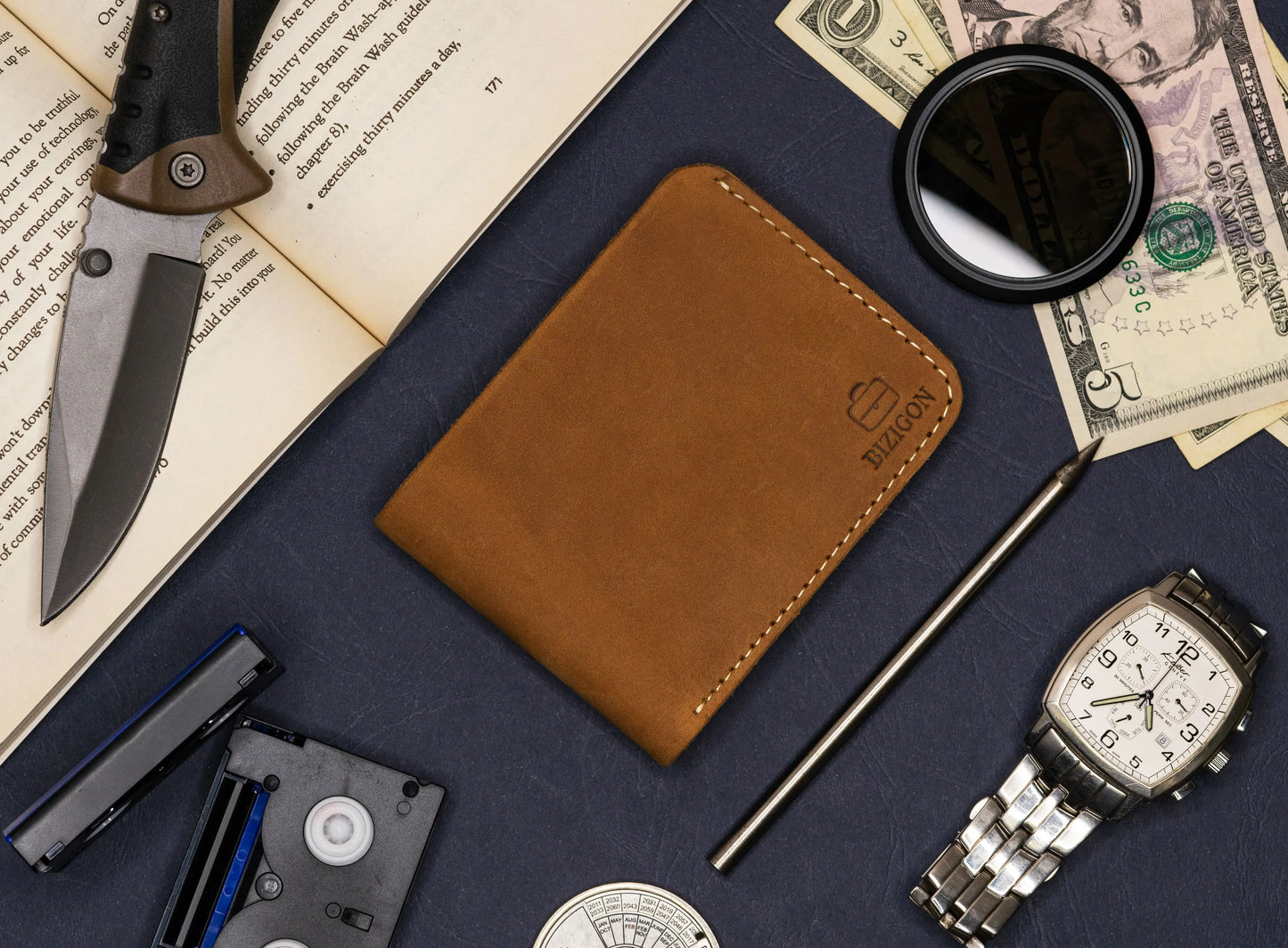 The Cresto Wallet – Timeless Craftsmanship - Coffee Brown