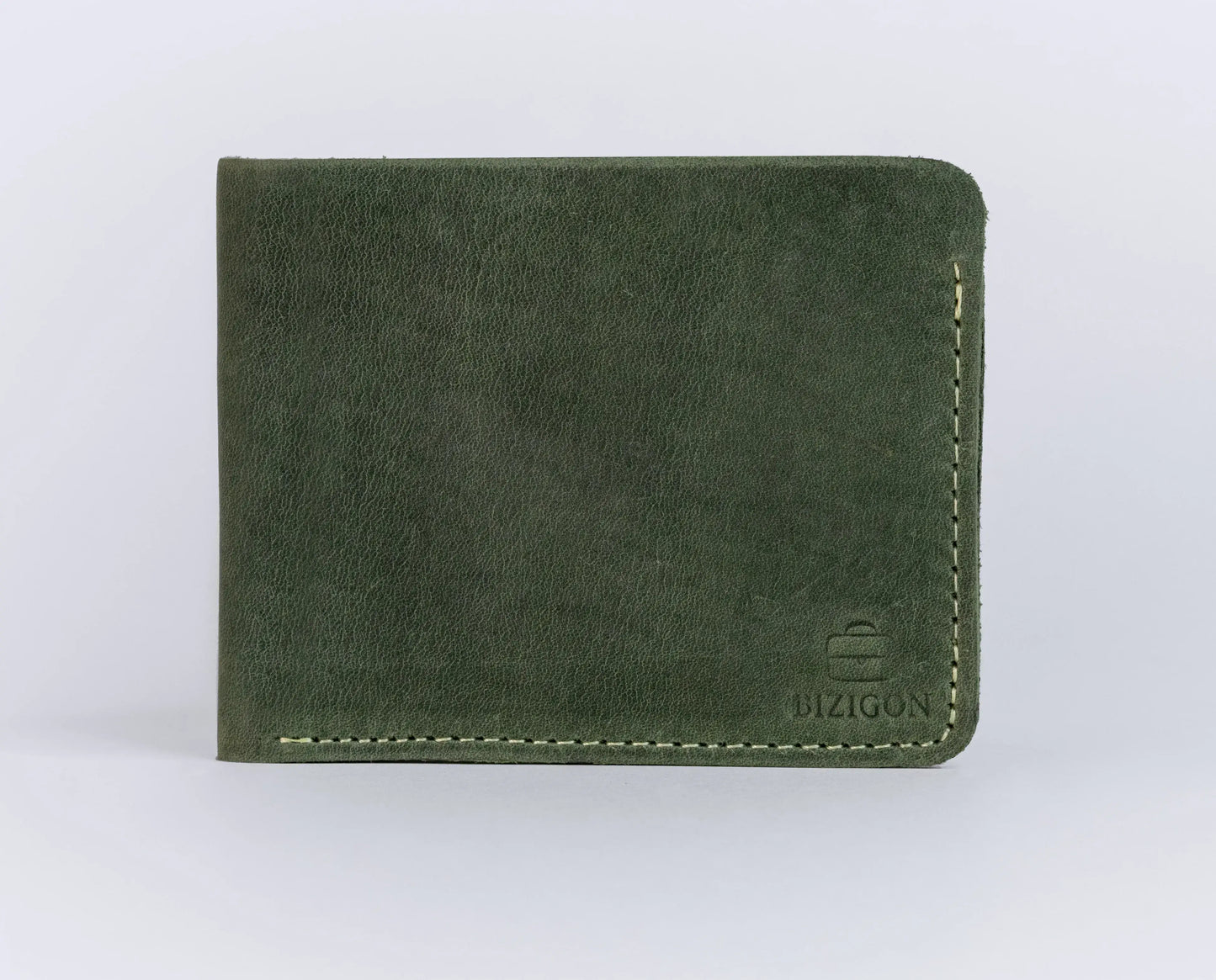 Camelot Wallet – Handcrafted Full-Grain Leather - Hunter Green
