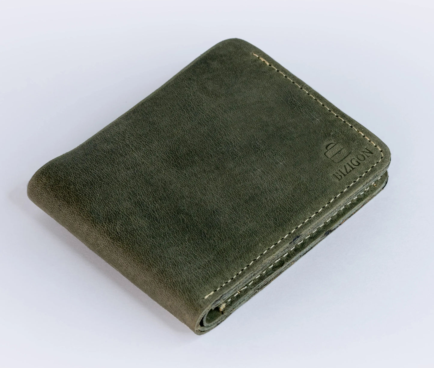 Camelot Wallet – Handcrafted Full-Grain Leather - Hunter Green