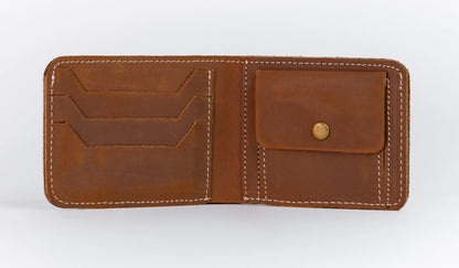 The Cresto Wallet – Timeless Craftsmanship -  Russet Brown