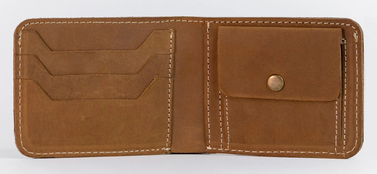 The Cresto Wallet – Timeless Craftsmanship - Coffee Brown