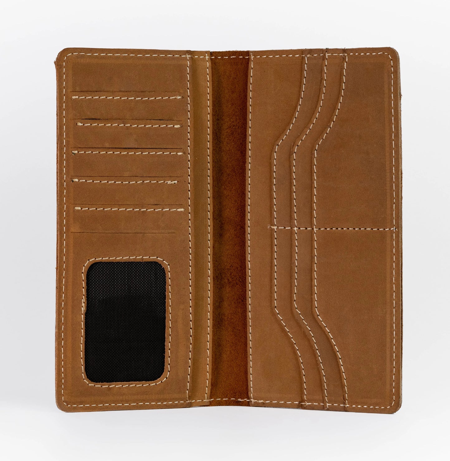 Krono Long Wallet – Precision Crafted - Coffee Brown