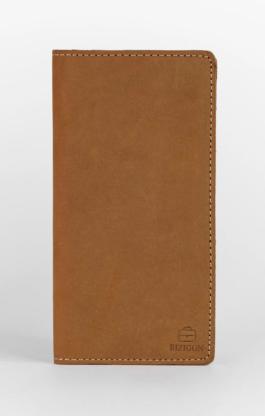 Krono Long Wallet – Precision Crafted - Coffee Brown