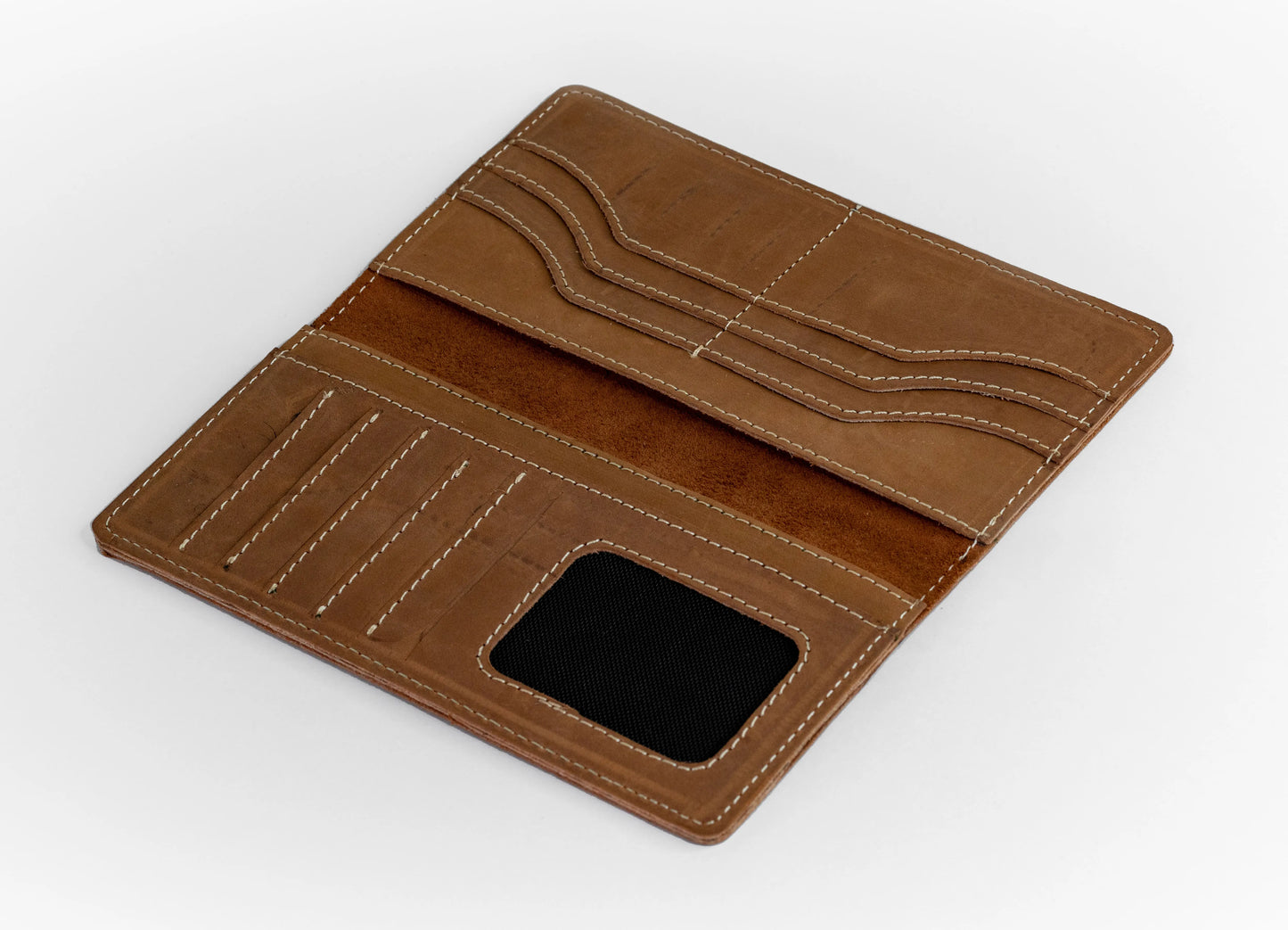 Krono Long Wallet – Precision Crafted - Coffee Brown