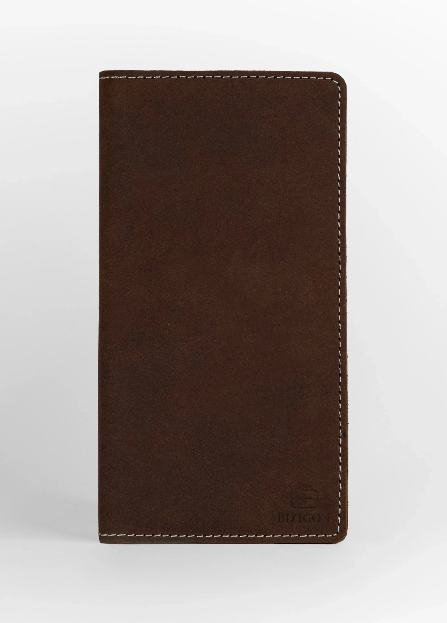 Krono Long Wallet – Precision Crafted - Dark Brown