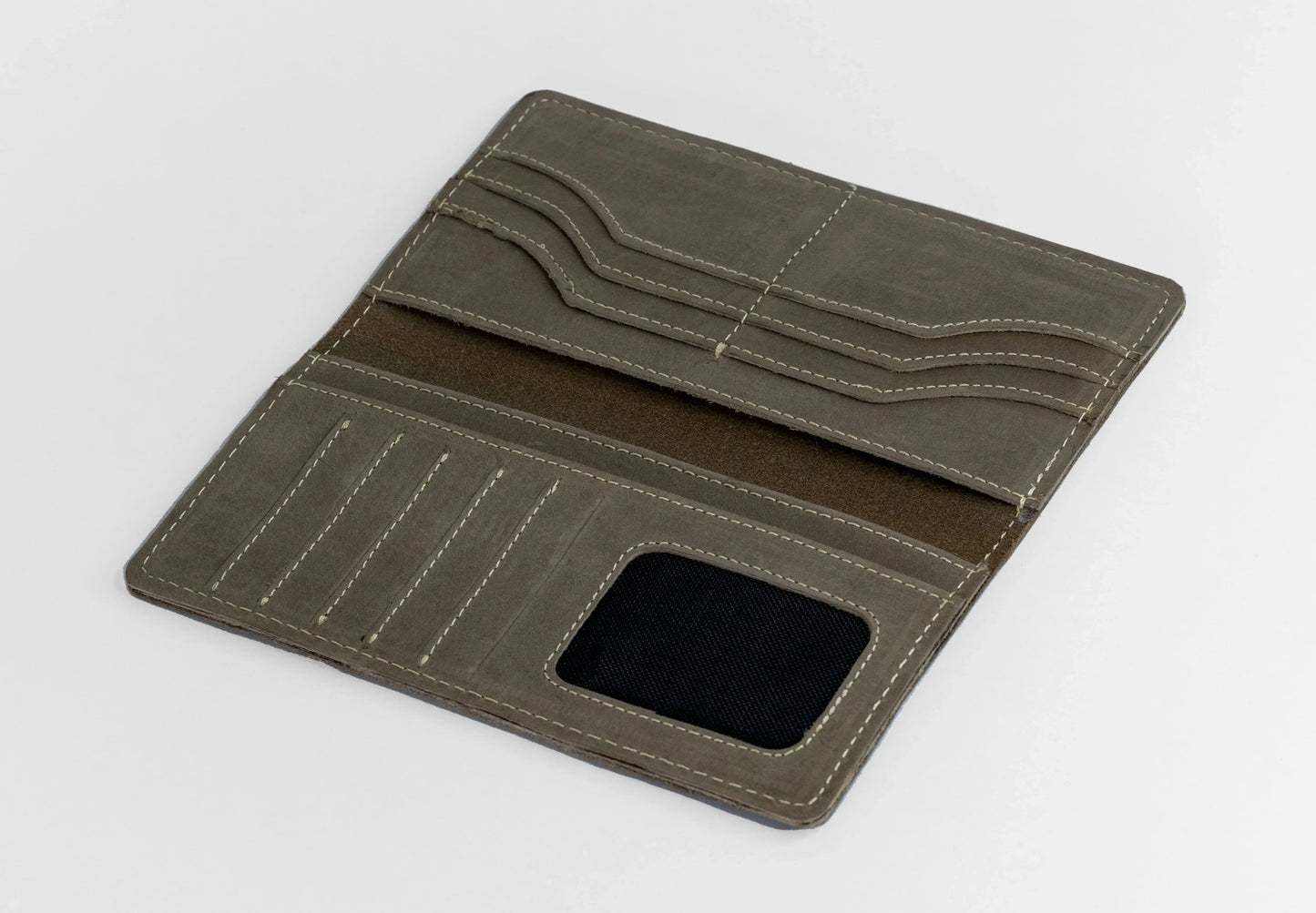 Krono Long Wallet – Precision Crafted - Matt Grey