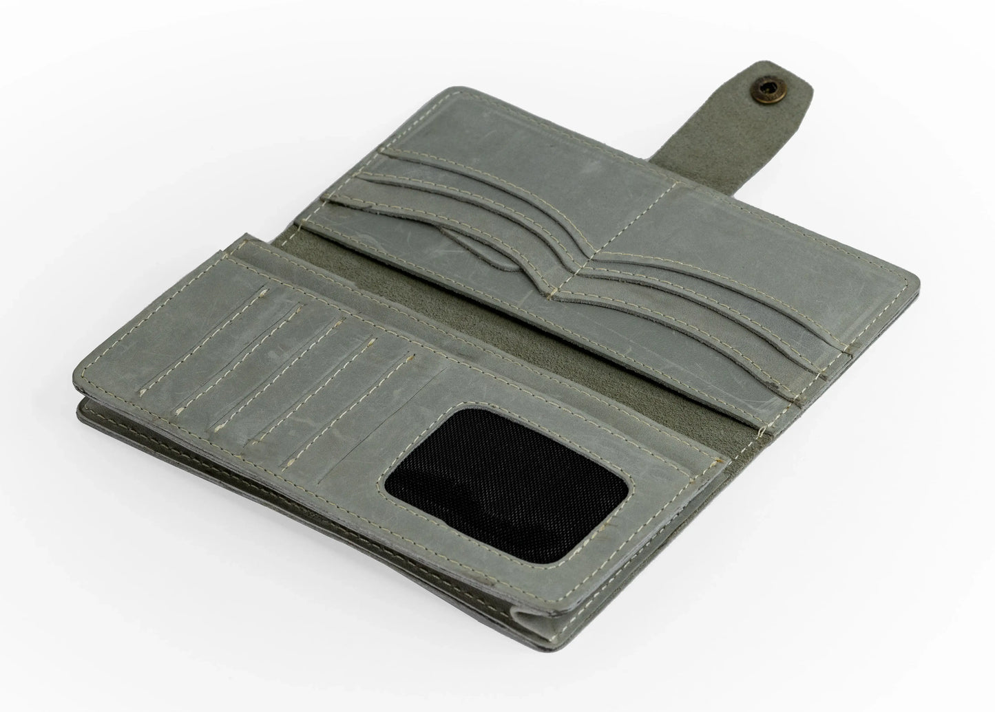 Vostoc Vintage Long Wallet - Cloud Grey