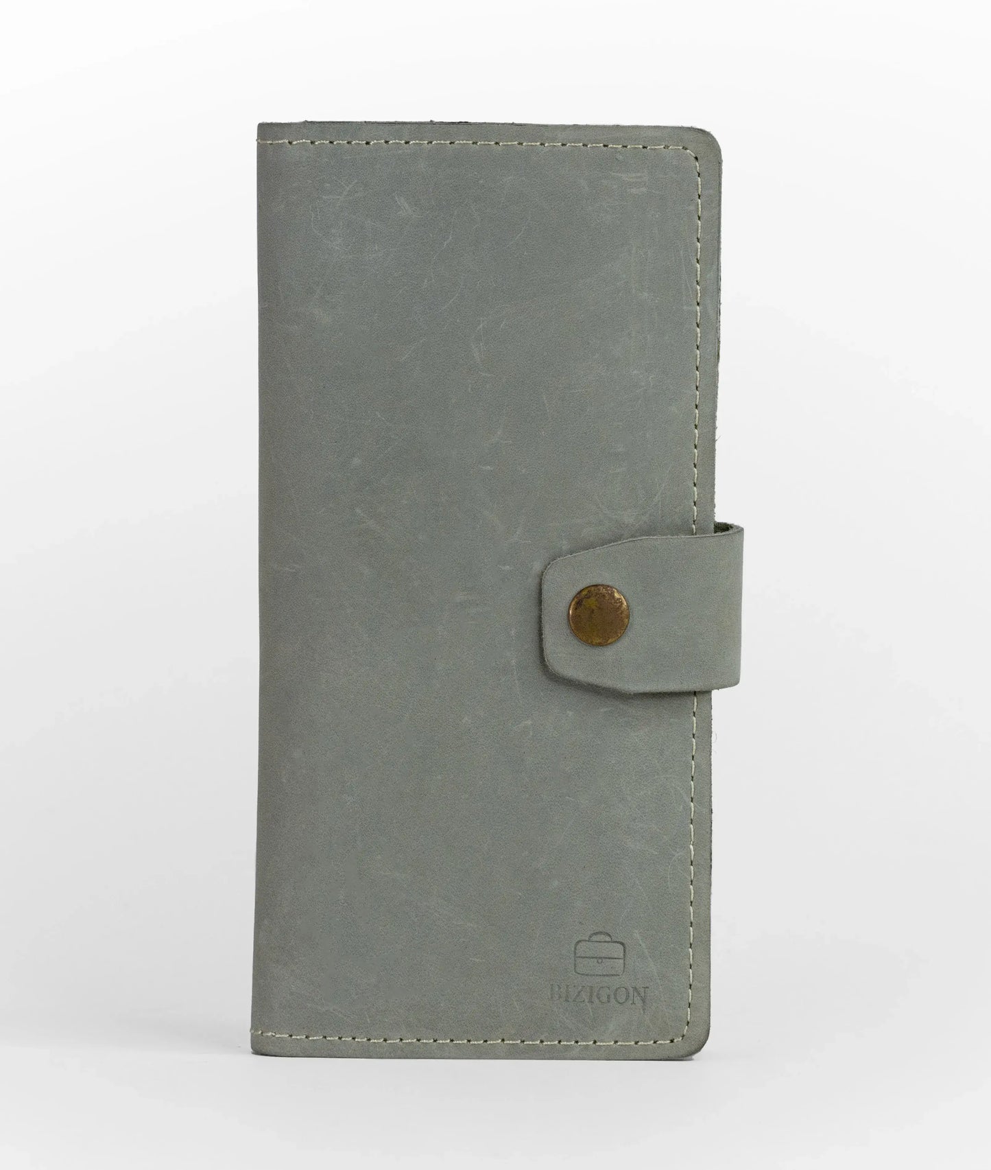 Vostoc Vintage Long Wallet - Cloud Grey