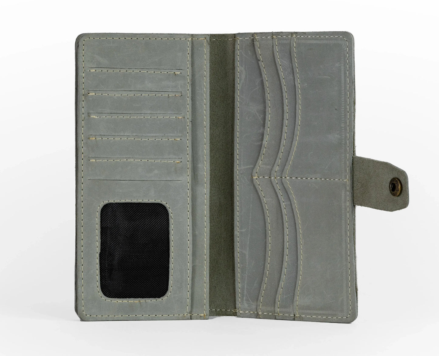 Vostoc Vintage Long Wallet - Cloud Grey