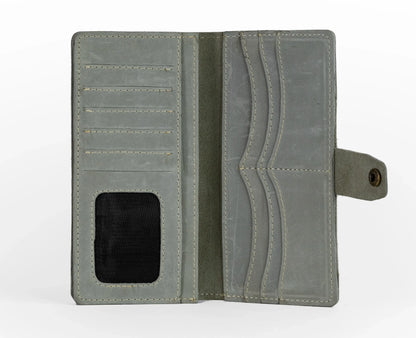 Vostoc Vintage Long Wallet - Cloud Grey
