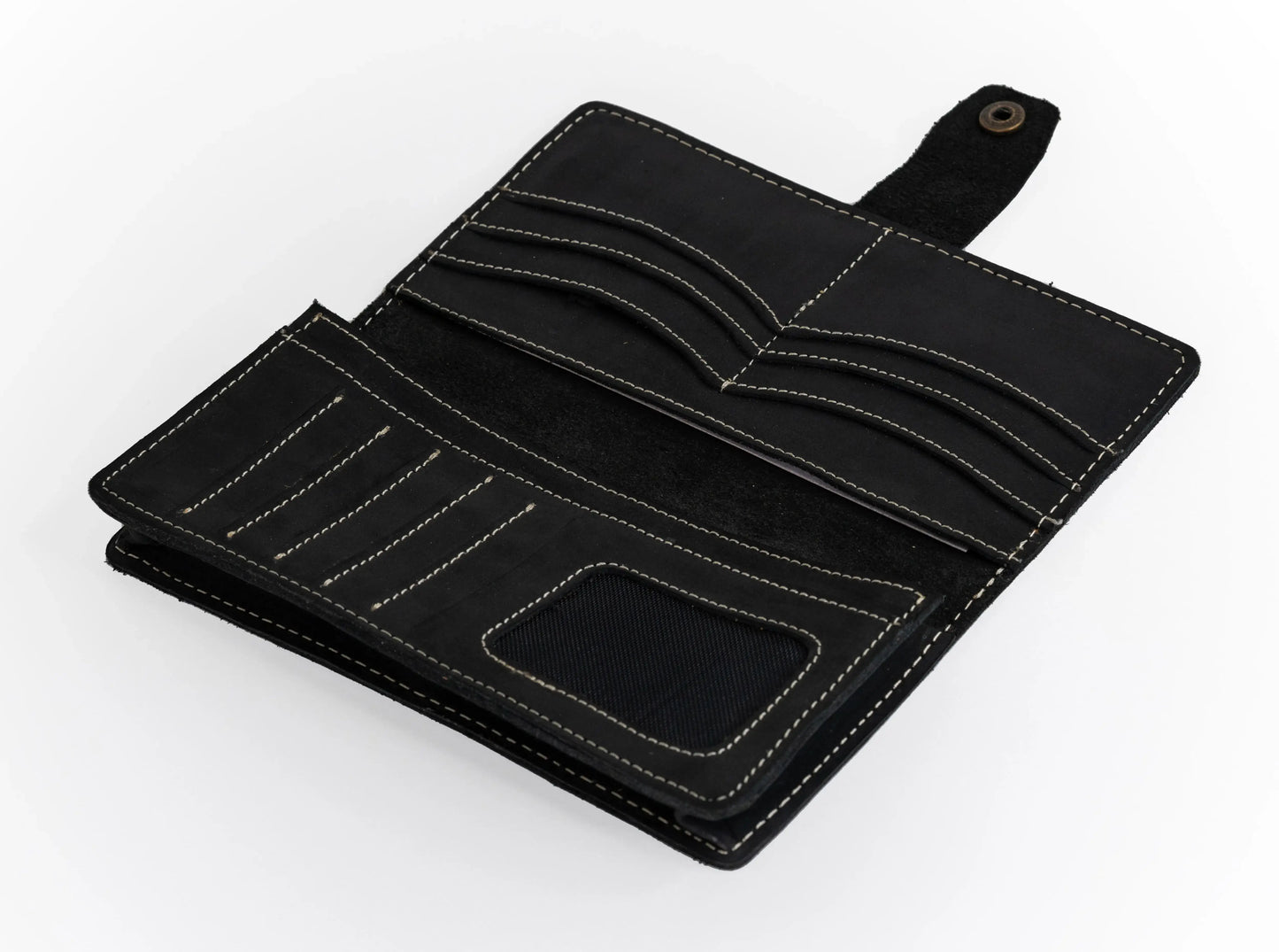Vostoc Vintage Long Wallet - Black