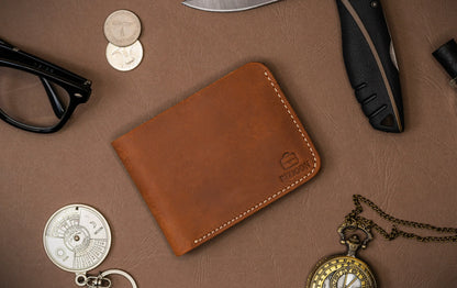 The Cresto Wallet – Timeless Craftsmanship -  Russet Brown