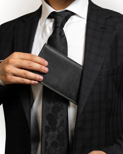 Krono Long Wallet – Precision Crafted - Black