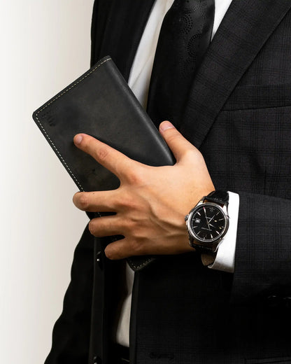 Krono Long Wallet – Precision Crafted