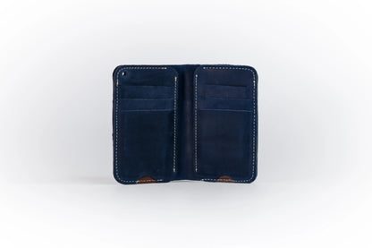 Slim Atlantic Vertical Leather Wallet