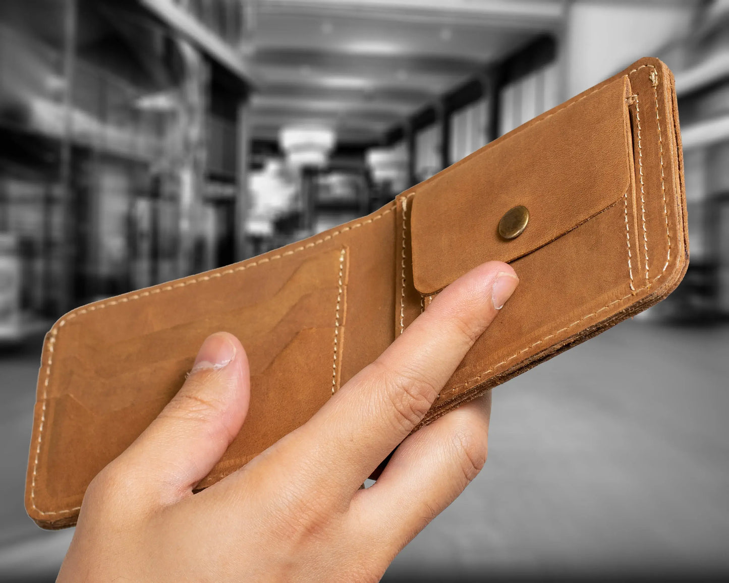 The Cresto Wallet – Timeless Craftsmanship - Coffee Brown